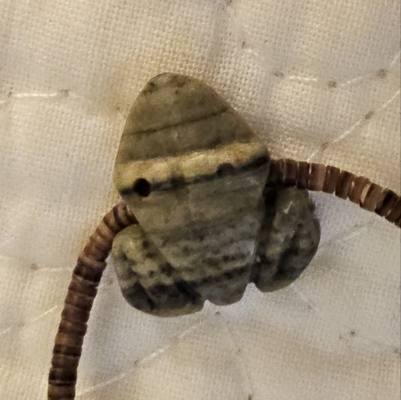 1980s Hand Carved Navajo Fetish Necklace by Navajo Artist Ron Upshaw - Picture 9 of 11